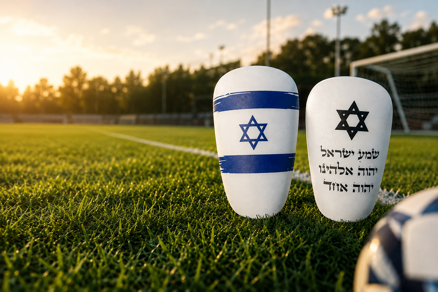 Custom Football Point shin guards